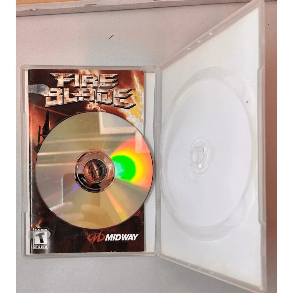 FireBlade (Sony PlayStation 2, 2002) CIB complete manual box disc tested